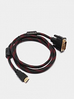 Кабель DVI-D- HDMI RED 1,5М – фото